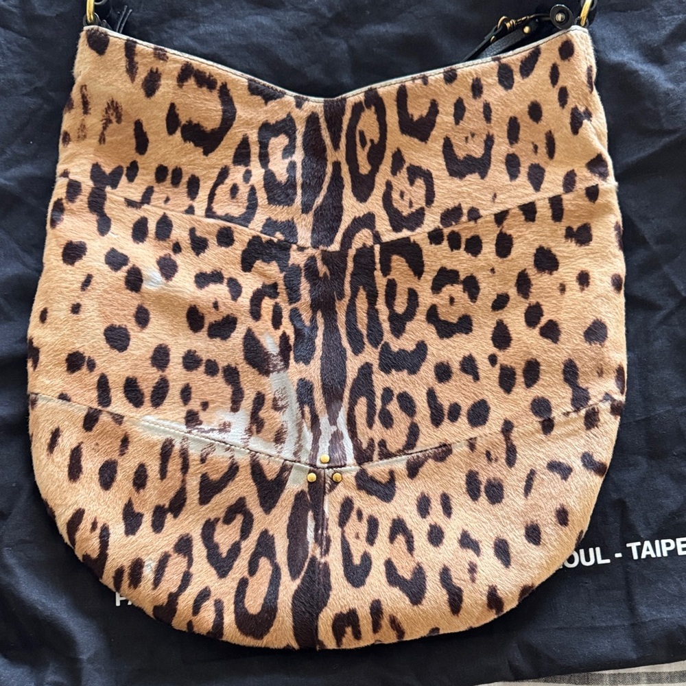 Jerome Dreyfuss Animal Print Hobo Bag - Picture 8 of 16